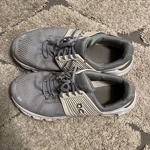 On cloud shoes